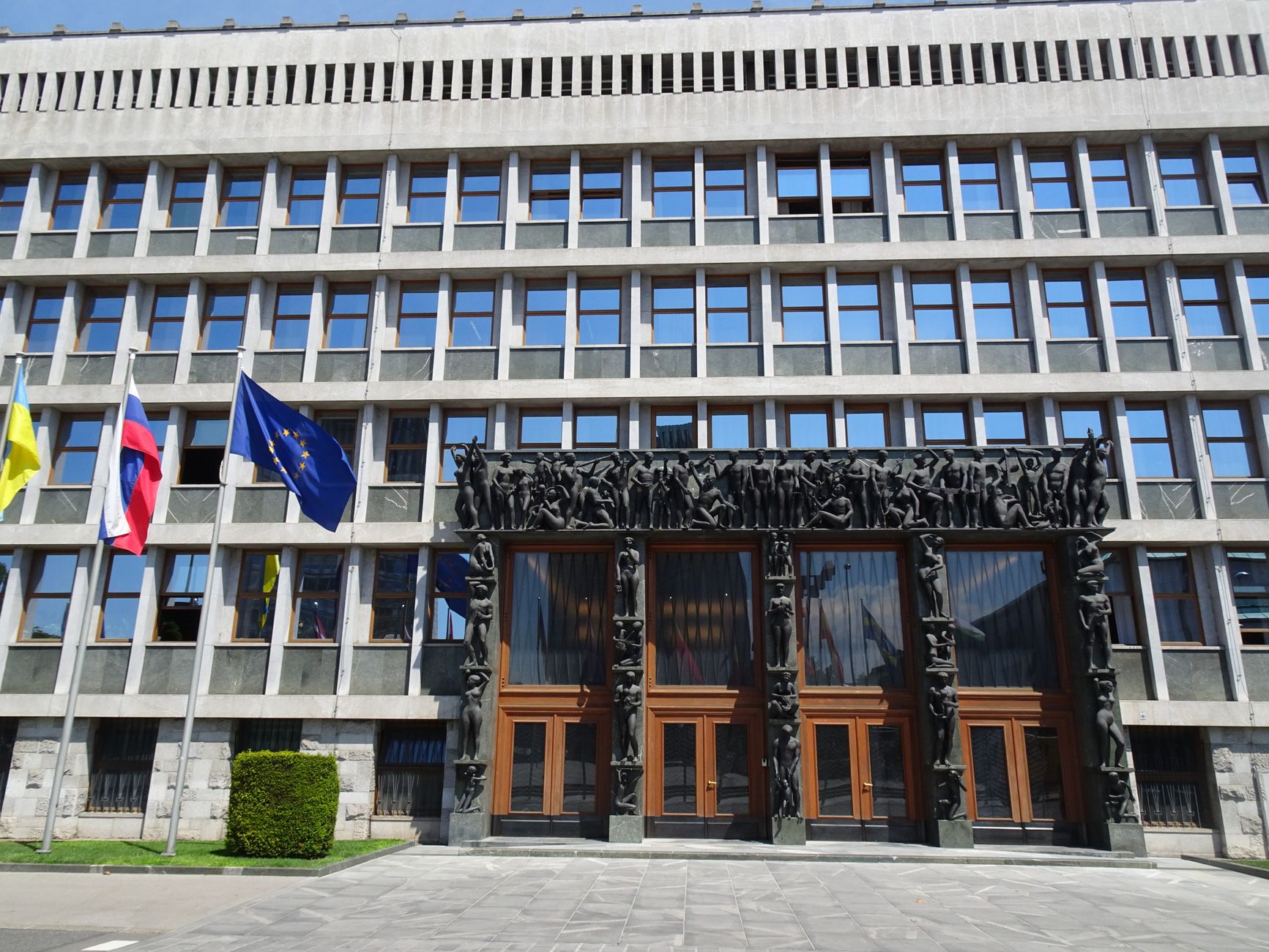 Lahey'de Hollanda parlamento binası