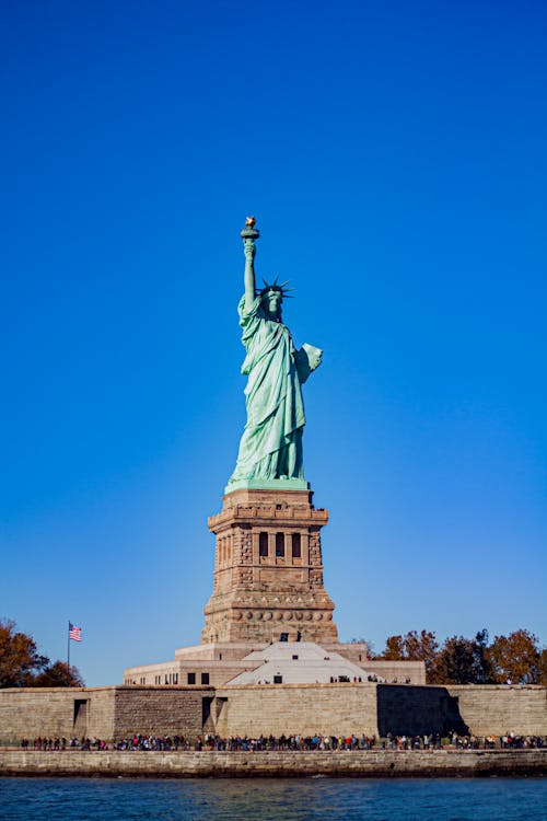 Free Statue Of Liberty New York Stock Photo