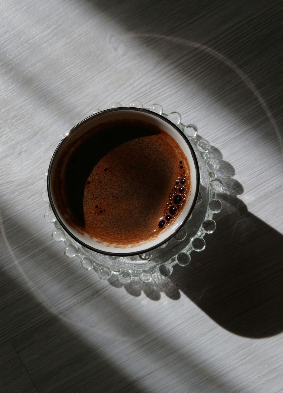 Künstlerisches Kaffeetasse – 3D Kunst Hintergrundbild