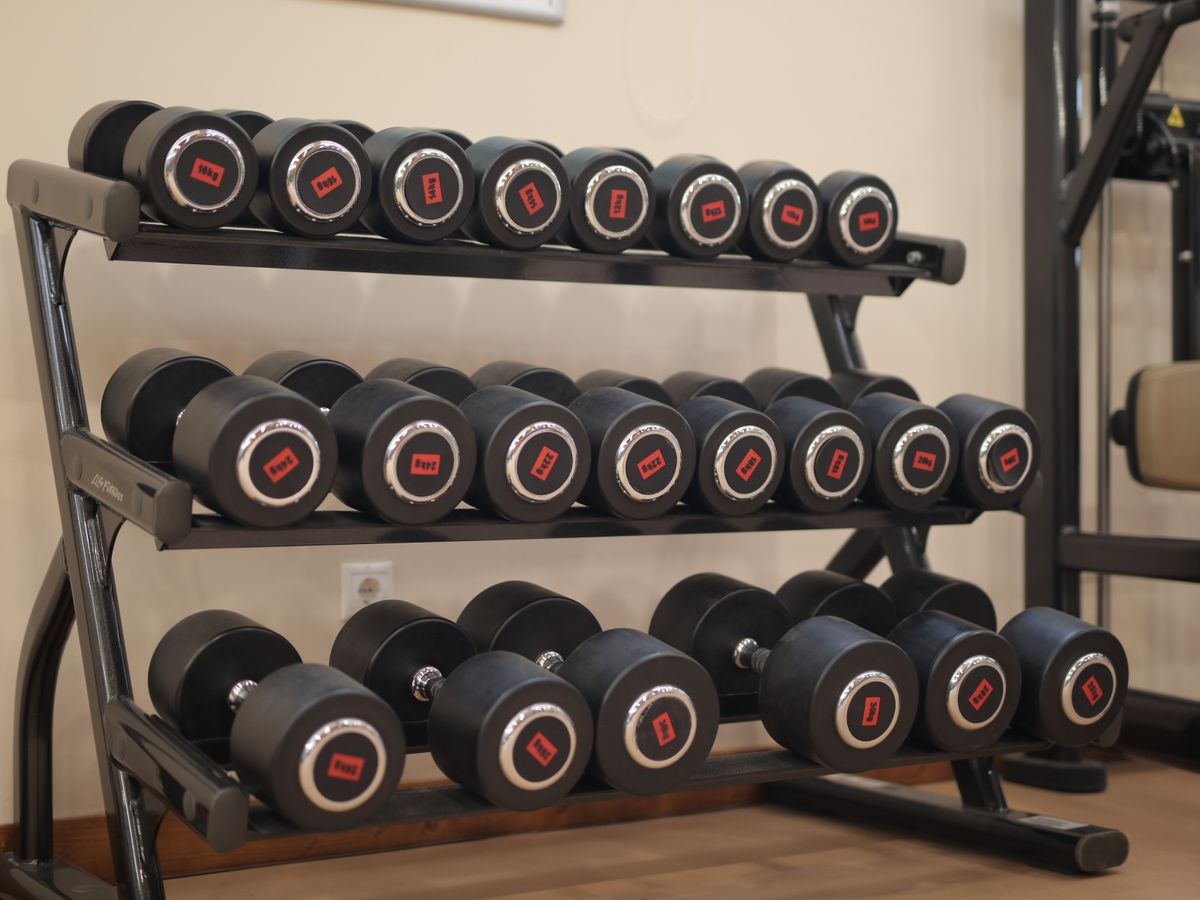 XS Rubber Hex Dumbbell