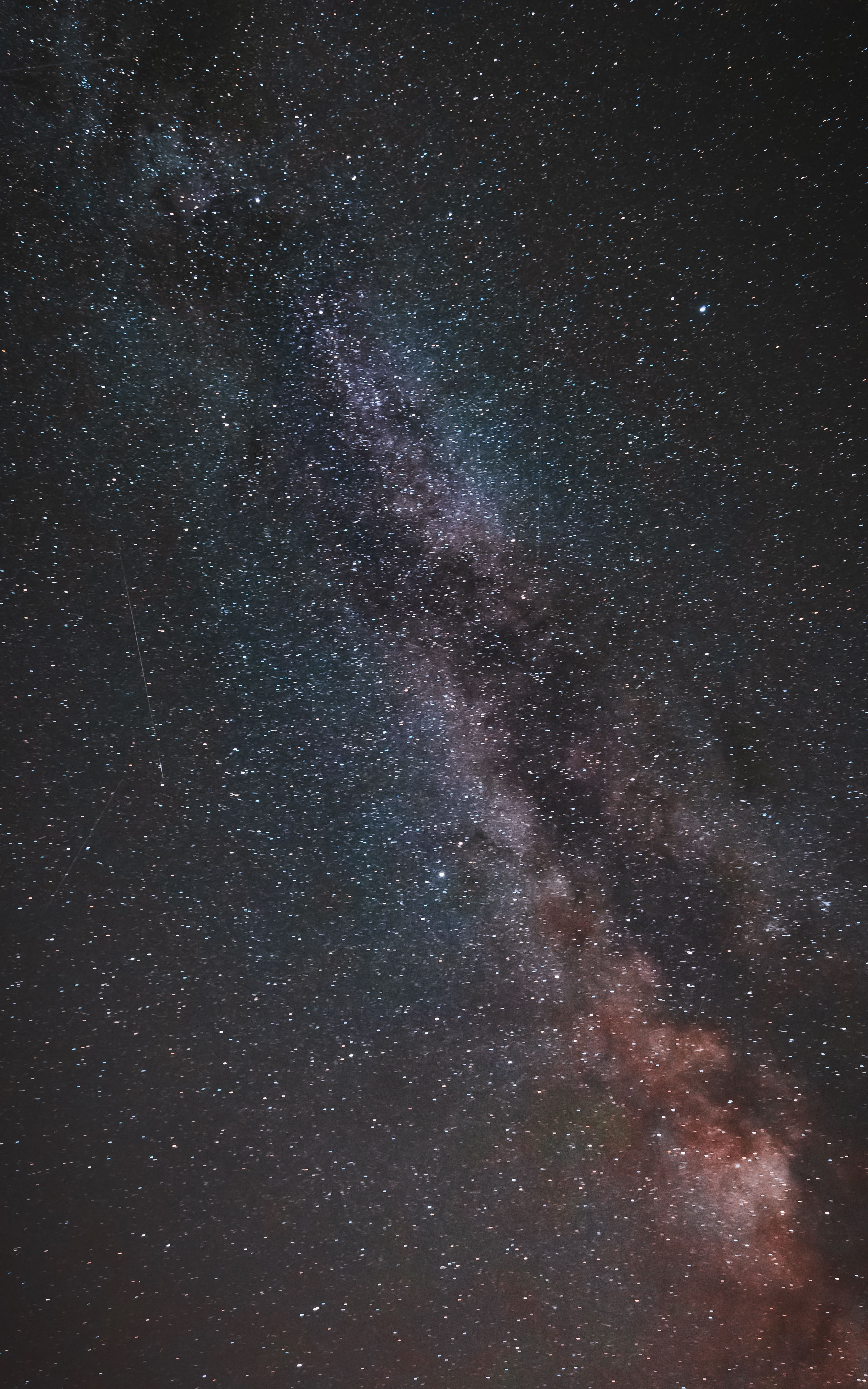 Captivating night sky photography showcasing the Milky Way over Poland.