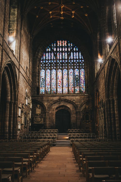 Free Photo Of The Inside Of A Church Stock Photo