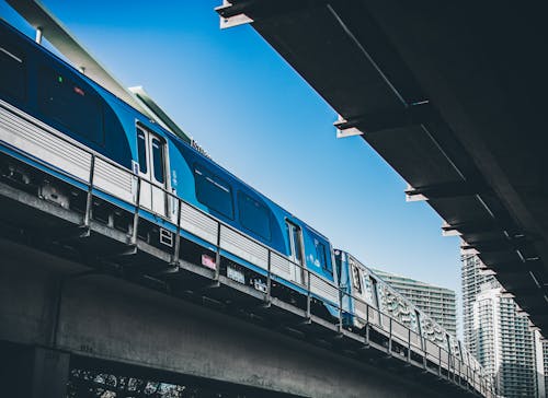 Blue Train Passing