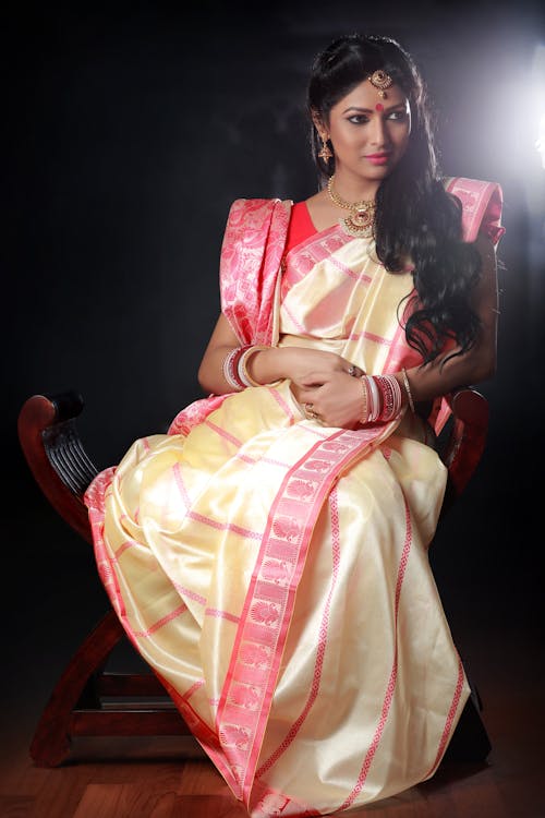 アジアの女性, インドの伝統, インドモデルの無料の写真素材