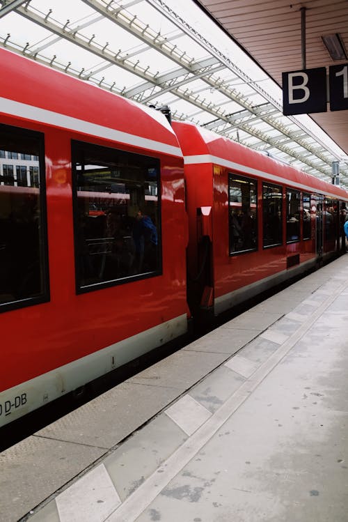 Free Photo Of Train Station During Daytime Stock Photo