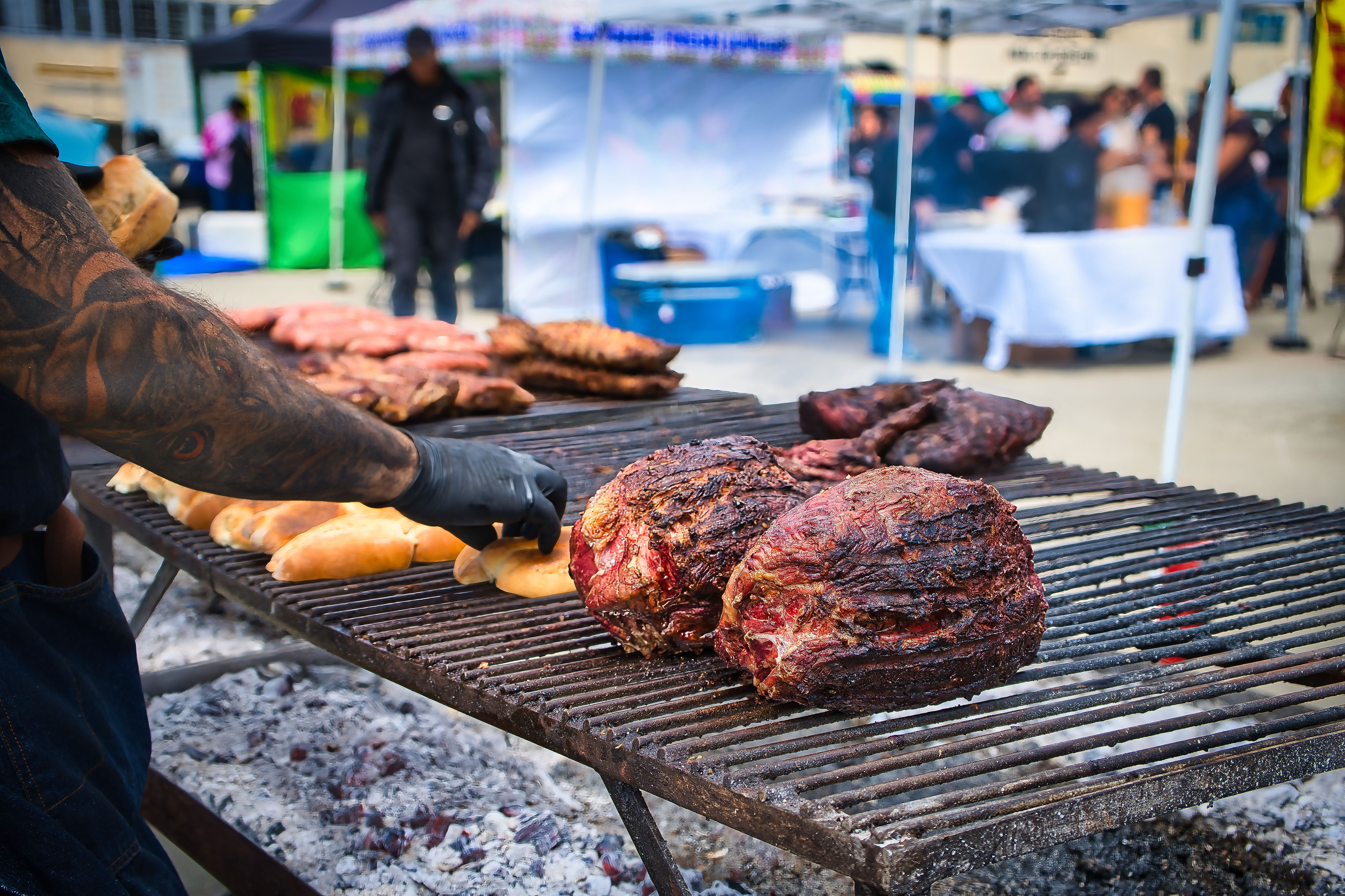 Dibi d'agneau grillé sénégalais