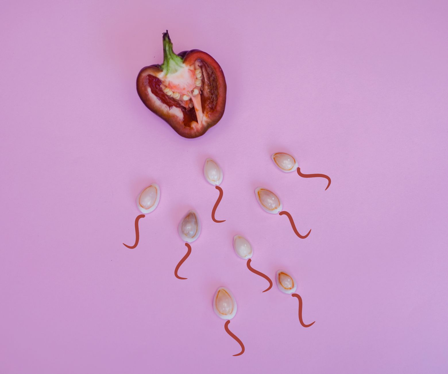 Sperm swims best during June and July