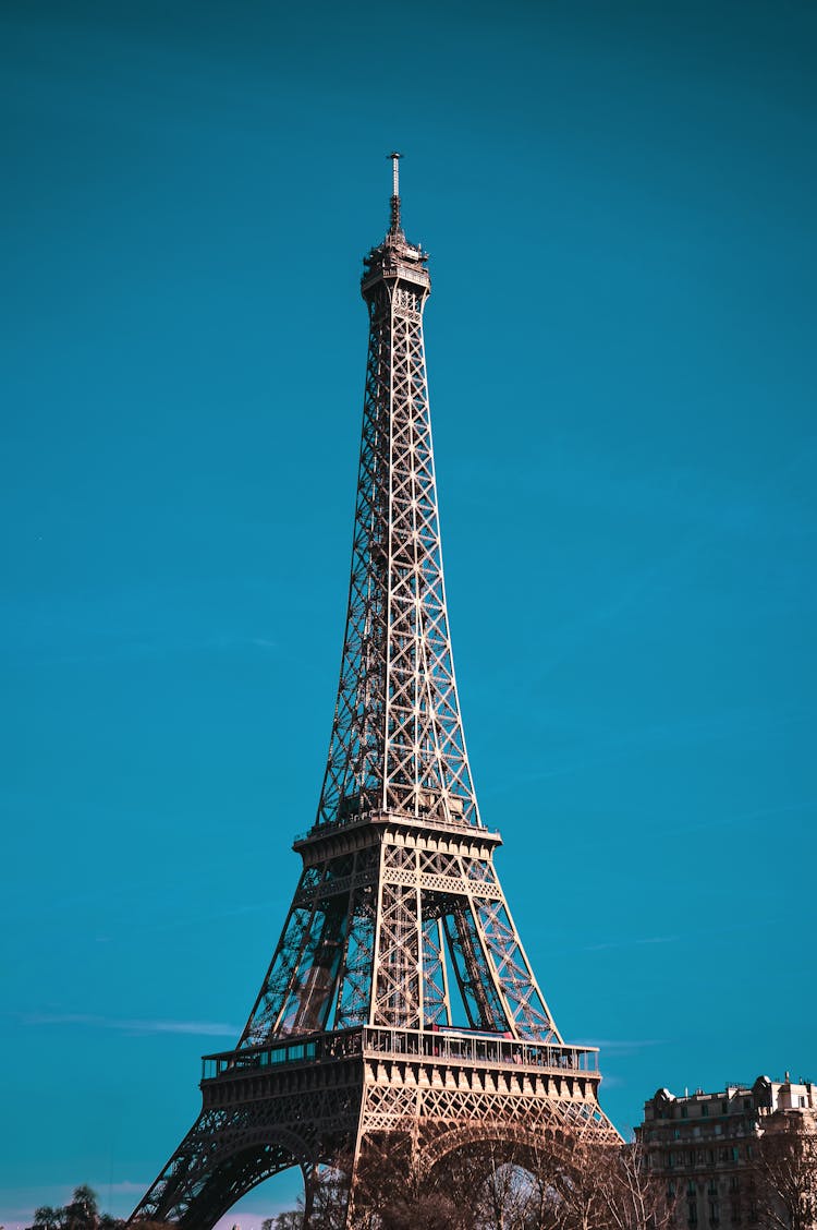 Eiffel Tower Under Blue Sky