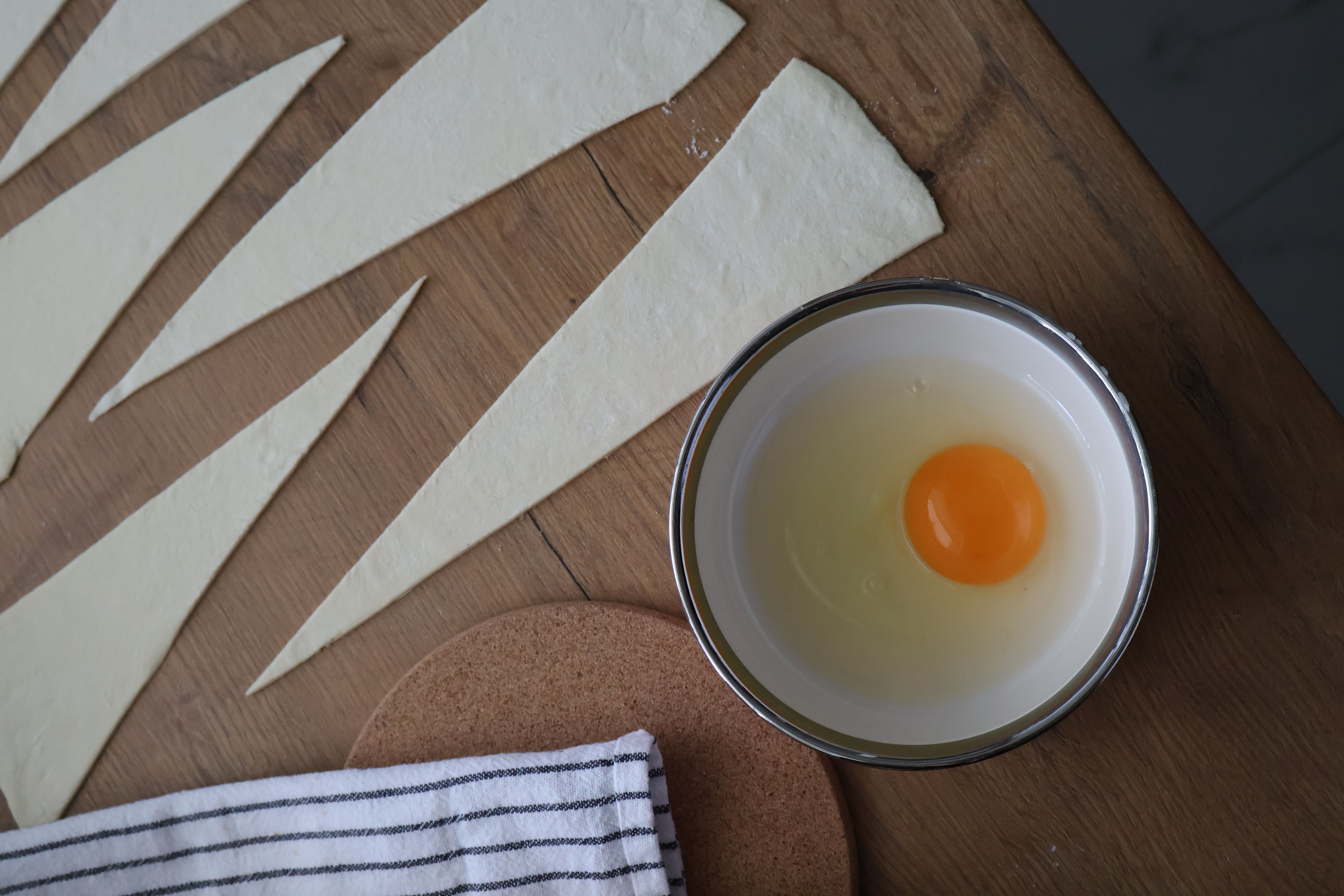 Tunisian Brick Pastry with Egg and Harissa
