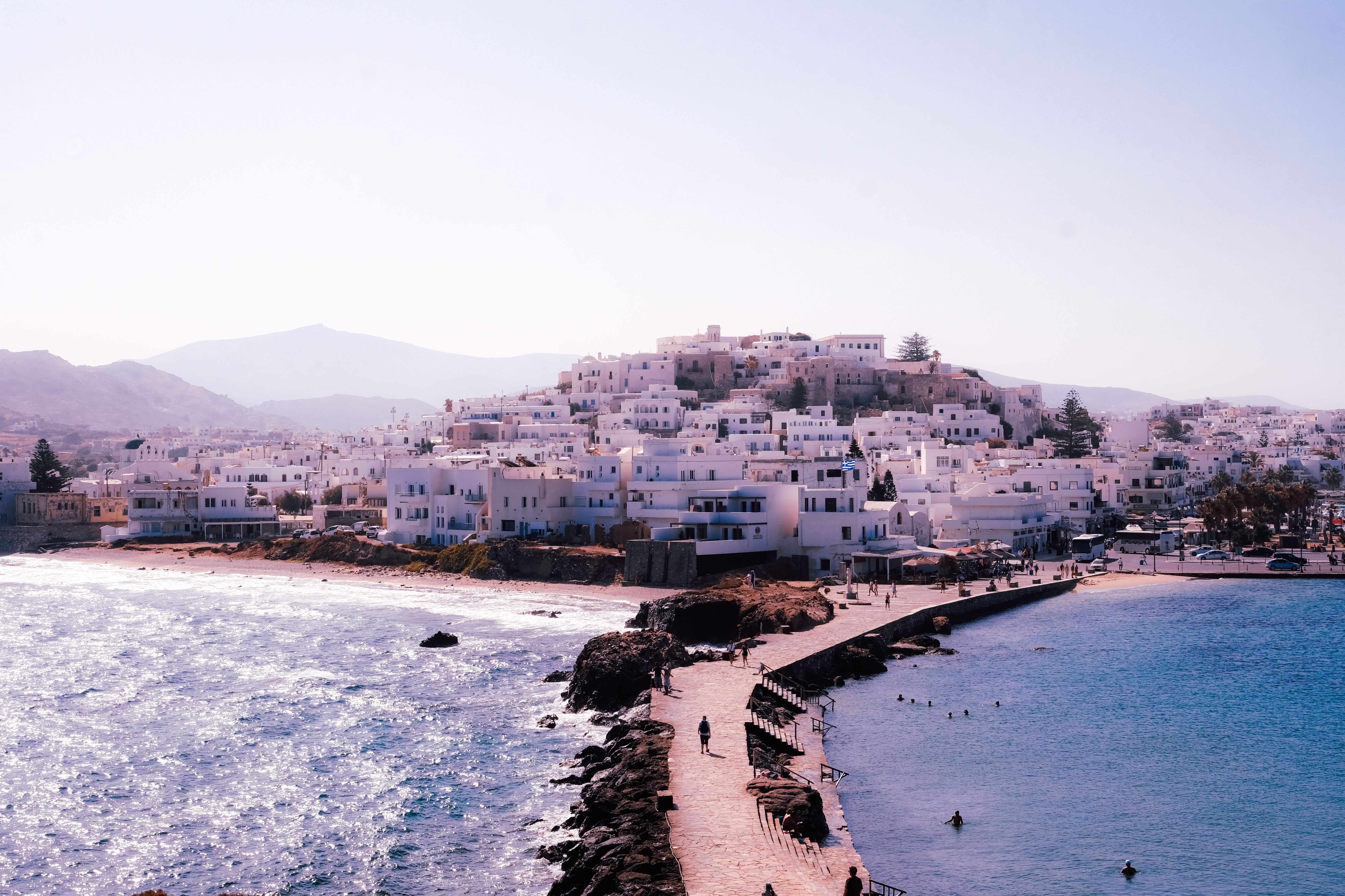 Landmarks in Naxos