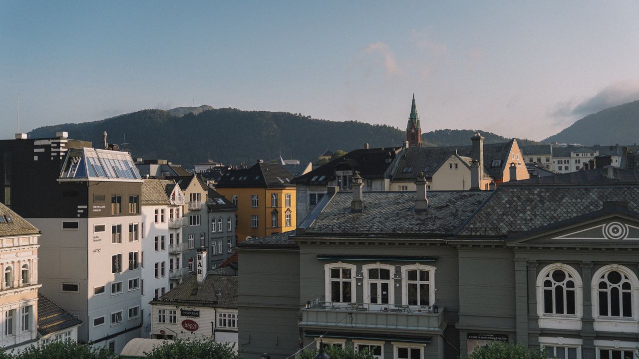 Bergen, Norway skyline