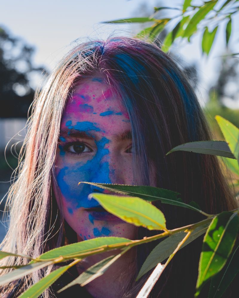 Colorful Face Art Photos, Download The BEST Free Colorful Face Art ...
