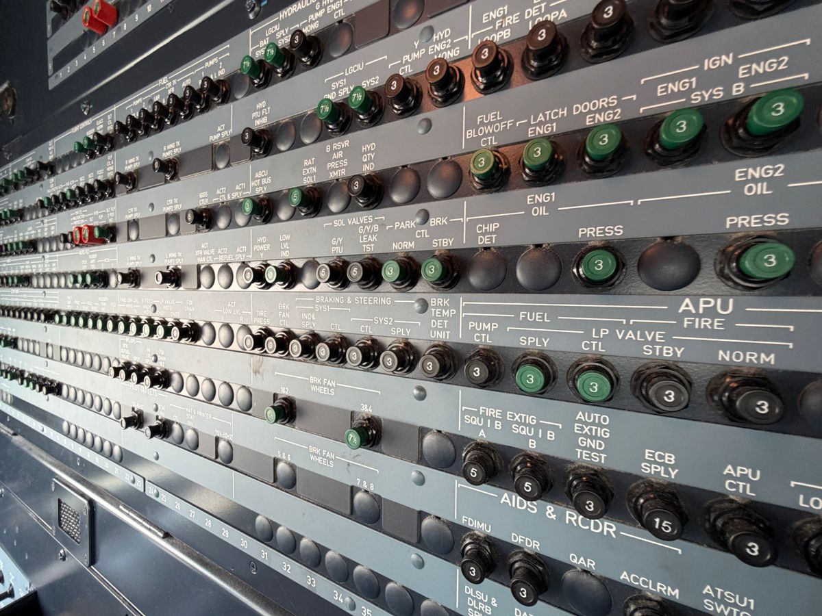 Aircraft avionics control panel. Photo: Anthony Rahayel / Pexels