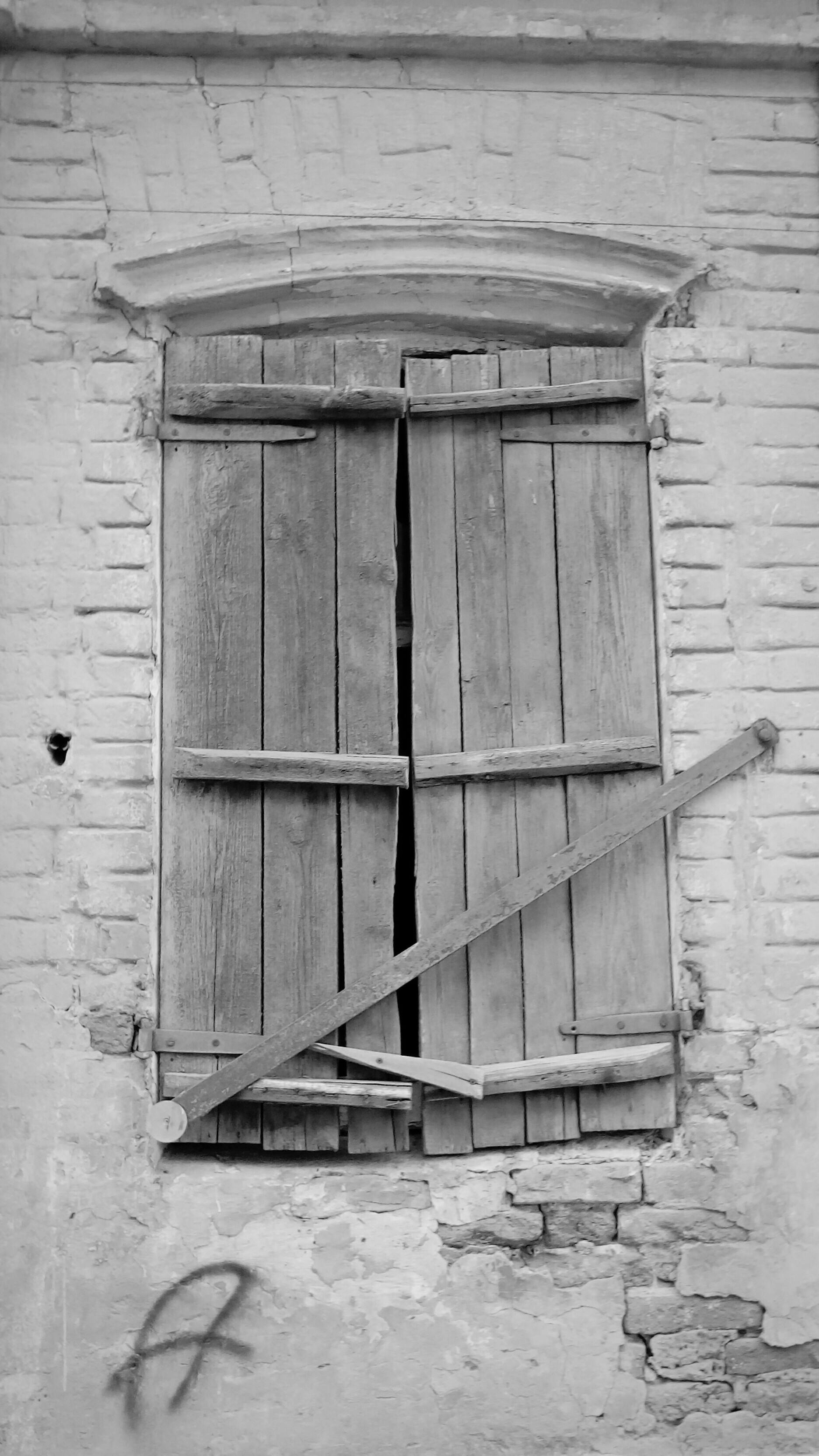 Free stock photo of black and white, window shutters
