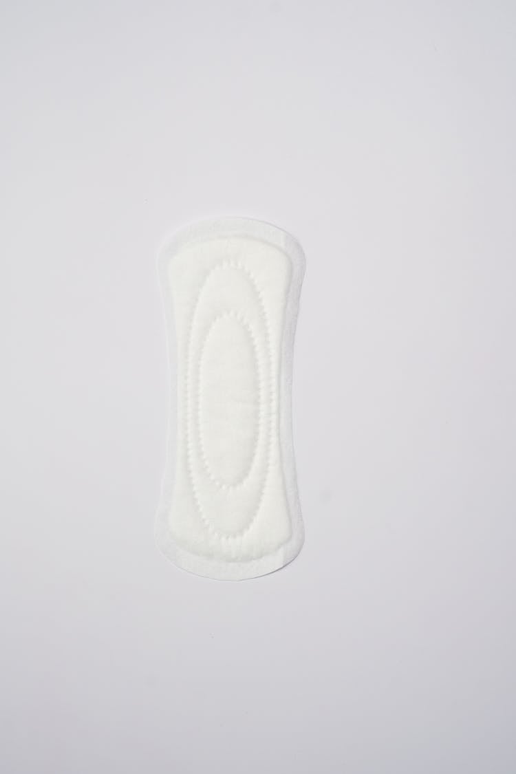 White Sanitary Pad