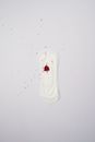 Sanitary Pad With Blood
