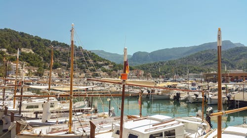 Kostenloses Stock Foto zu boote, dock, dockt