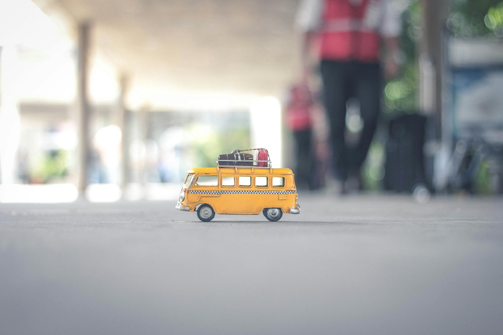 Yellow Vehicle Miniature