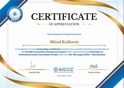Minal Kulkarni Certification 3