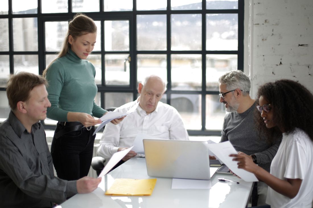 Équipe d'une institution en formation