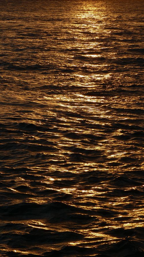Free Mesmerizing golden reflections on the Bosphorus water during sunset in İstanbul. Stock Photo