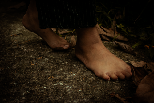 Free stock photo of bare feet, barefoot, connection Stock Photo