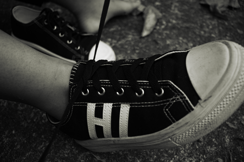 Free stock photo of active, black shoes, casual Stock Photo