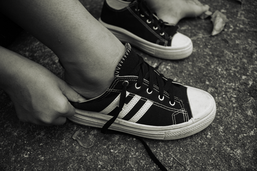 Free stock photo of active, black shoes, casual Stock Photo