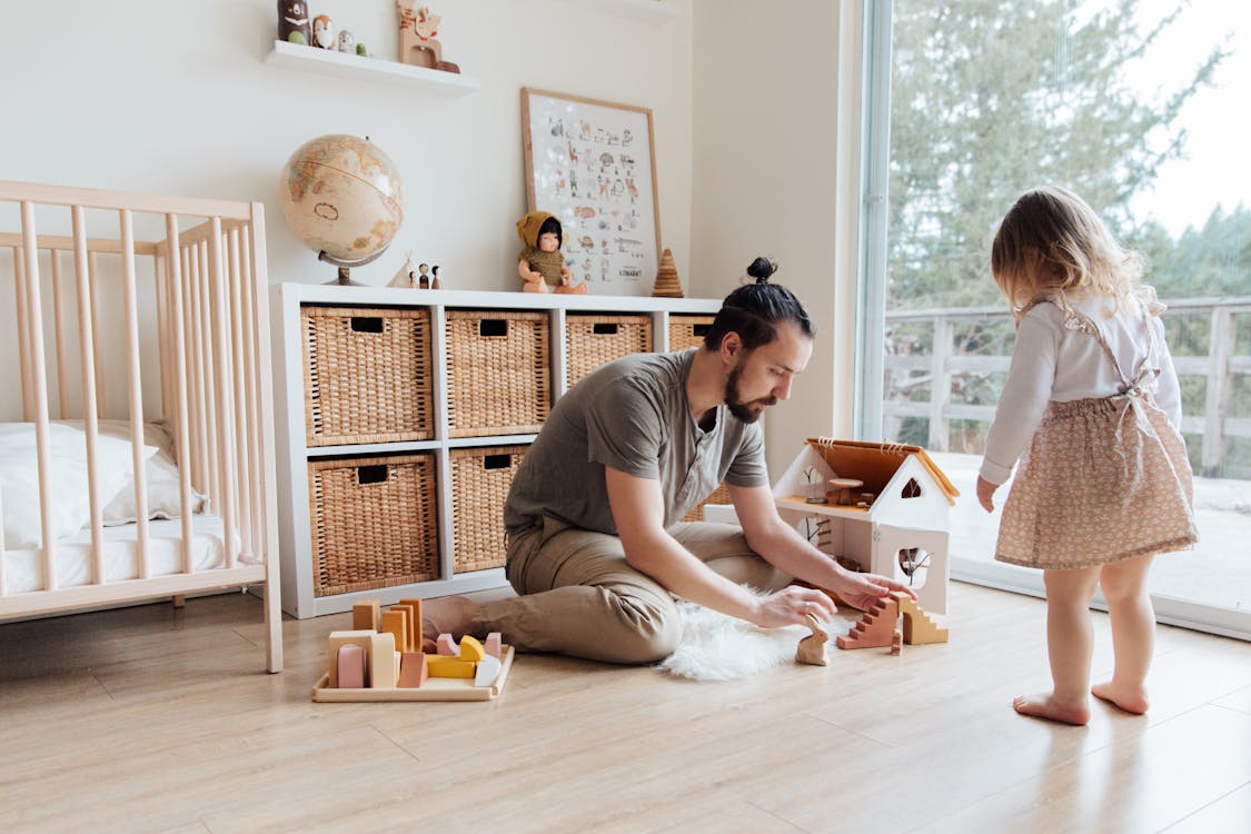 Free Photo Of Man Playing With Child Stock Photo