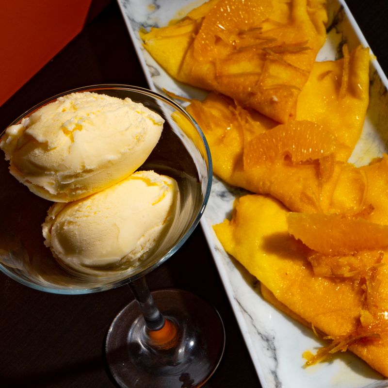 Homemade Orange Cream Float