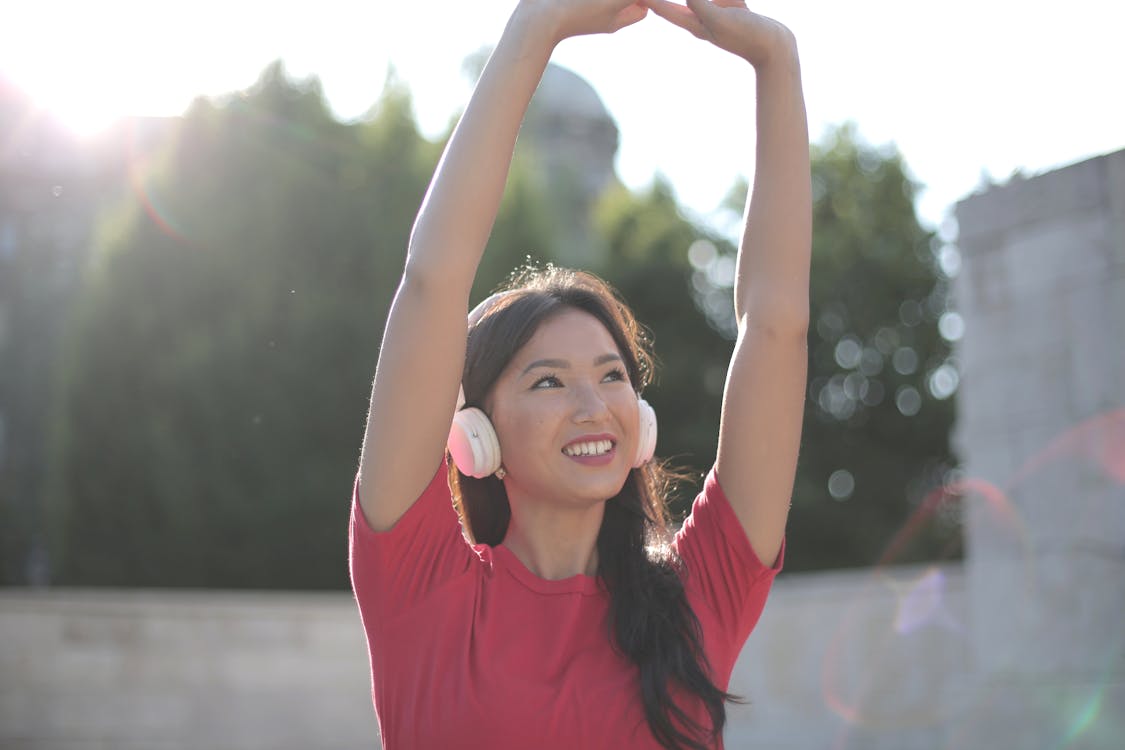 Free Photo Of Woman Stretching Stock Photo