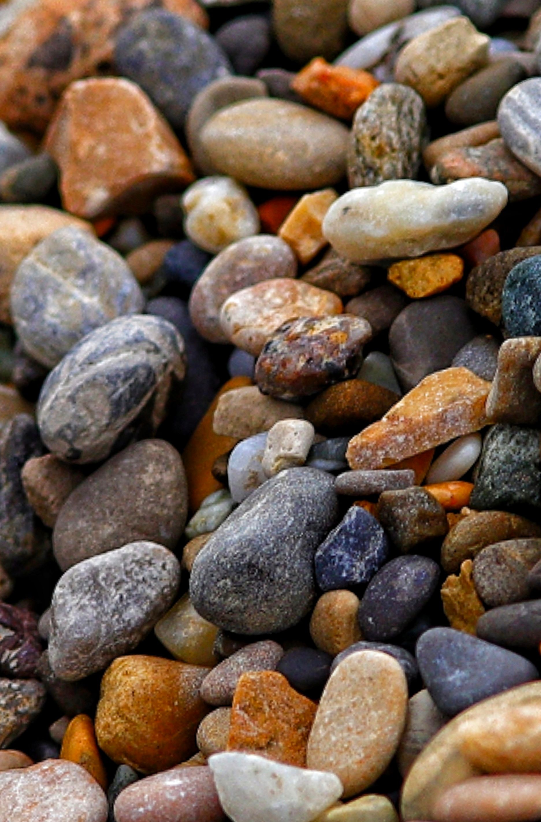 Close-up of Colorful Stones · Free Stock Photo