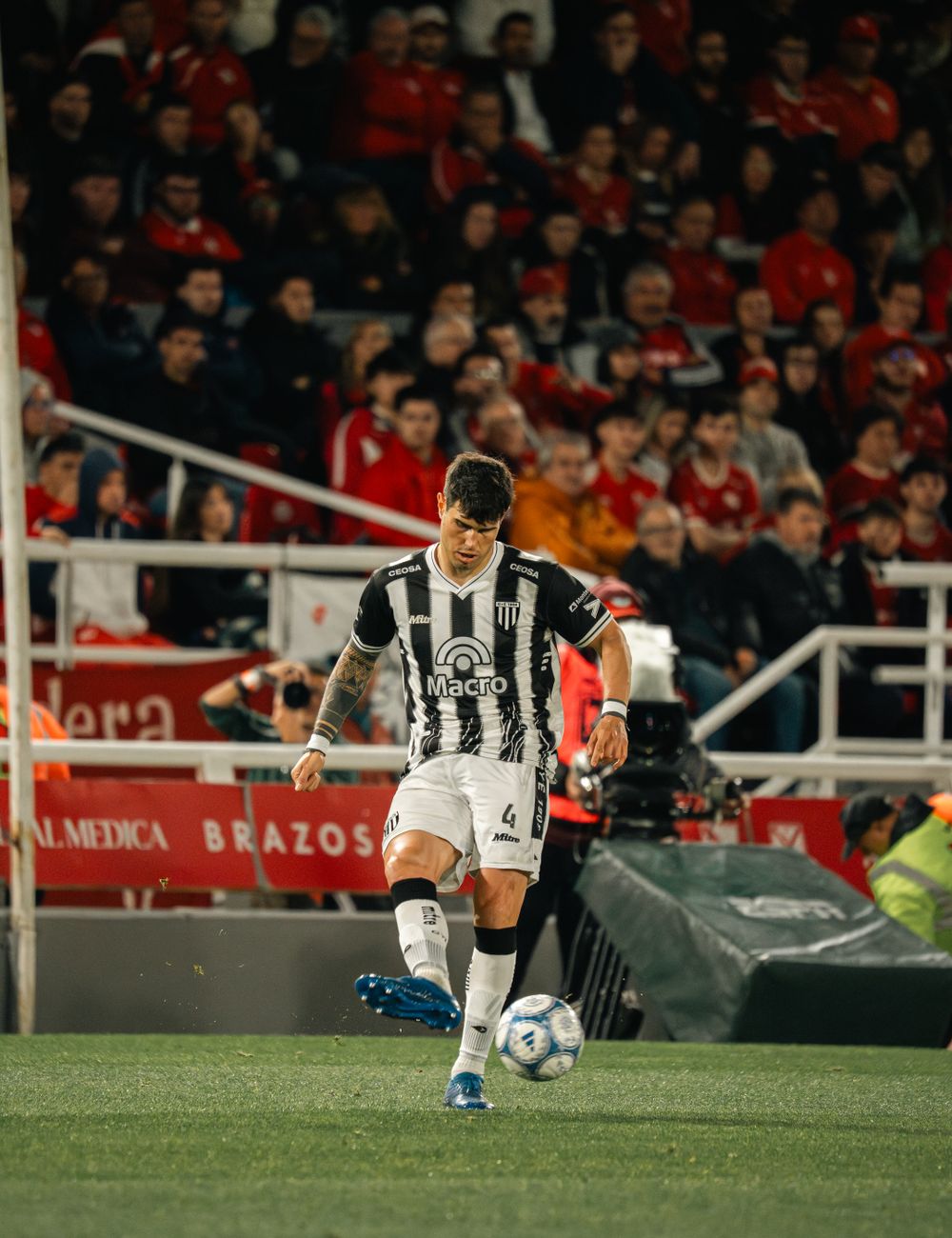 Full Purity Pro Football Kit in action on the pitch