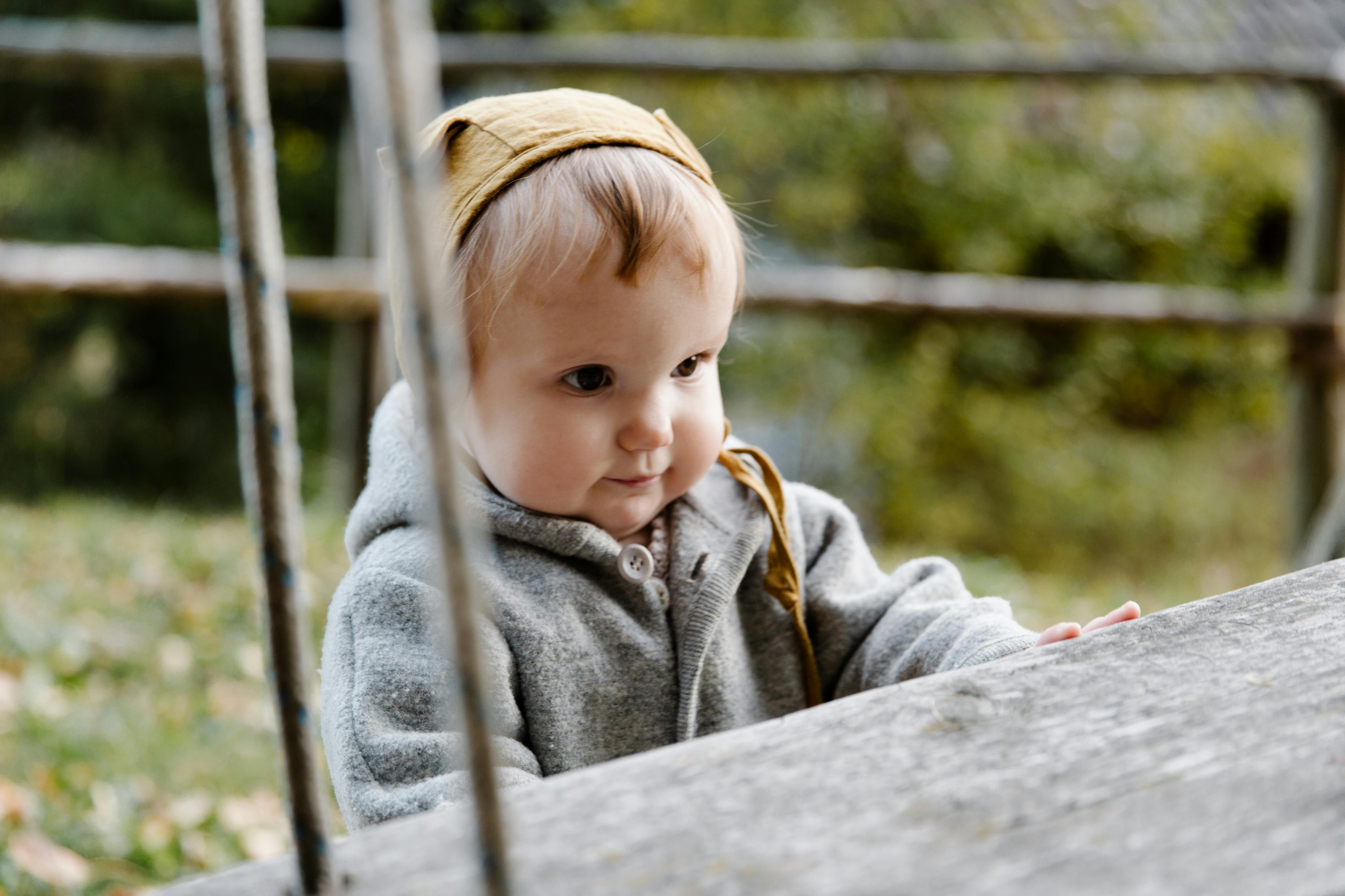 Girl in Grey Hoodie Jacket · Free Stock Photo