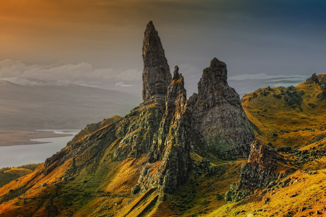 Kostnadsfria Kostnadsfri bild av berg, highlands, klippig Stock foto