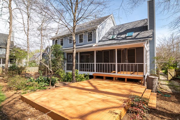 Siding installation project