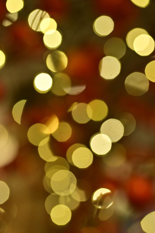 Free Golden bokeh lights create a soft and festive ambiance, perfect for holiday or celebratory themes. Stock Photo