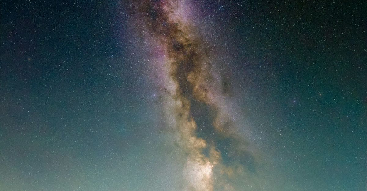 night sky stars Milky Way long exposure photography