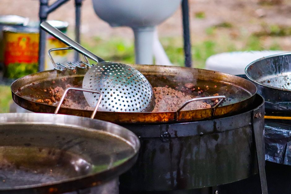 how to remove grease from grill