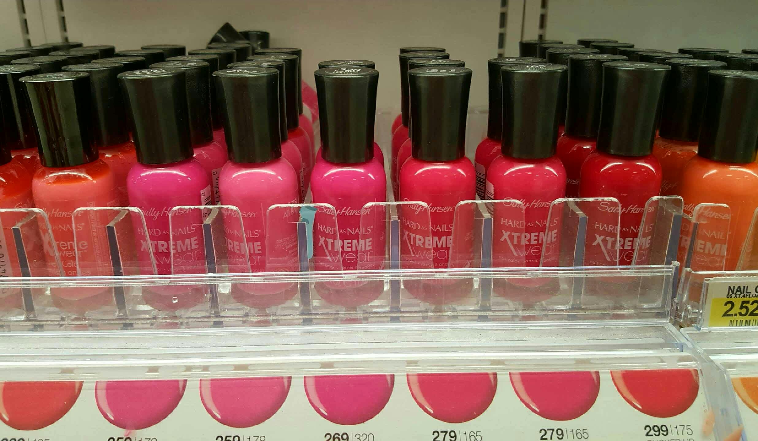 Free stock photo of color, department store, nail polish