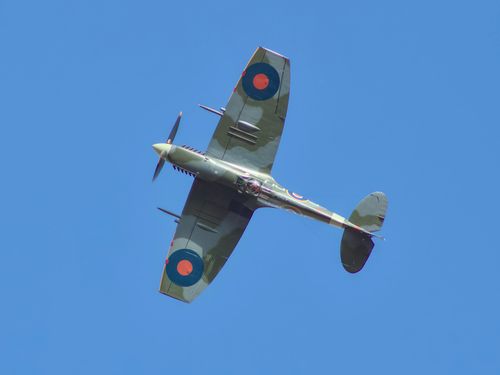 Free stock photo of fighter plane, plane, spitfire Stock Photo