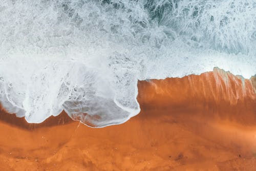 Fotobanka s bezplatnými fotkami na tému breh, dron, krajina pri mori