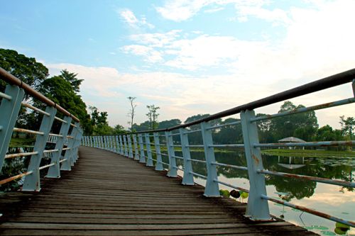 Free stock photo of boardwalk, bridge, cyberjaya Stock Photo