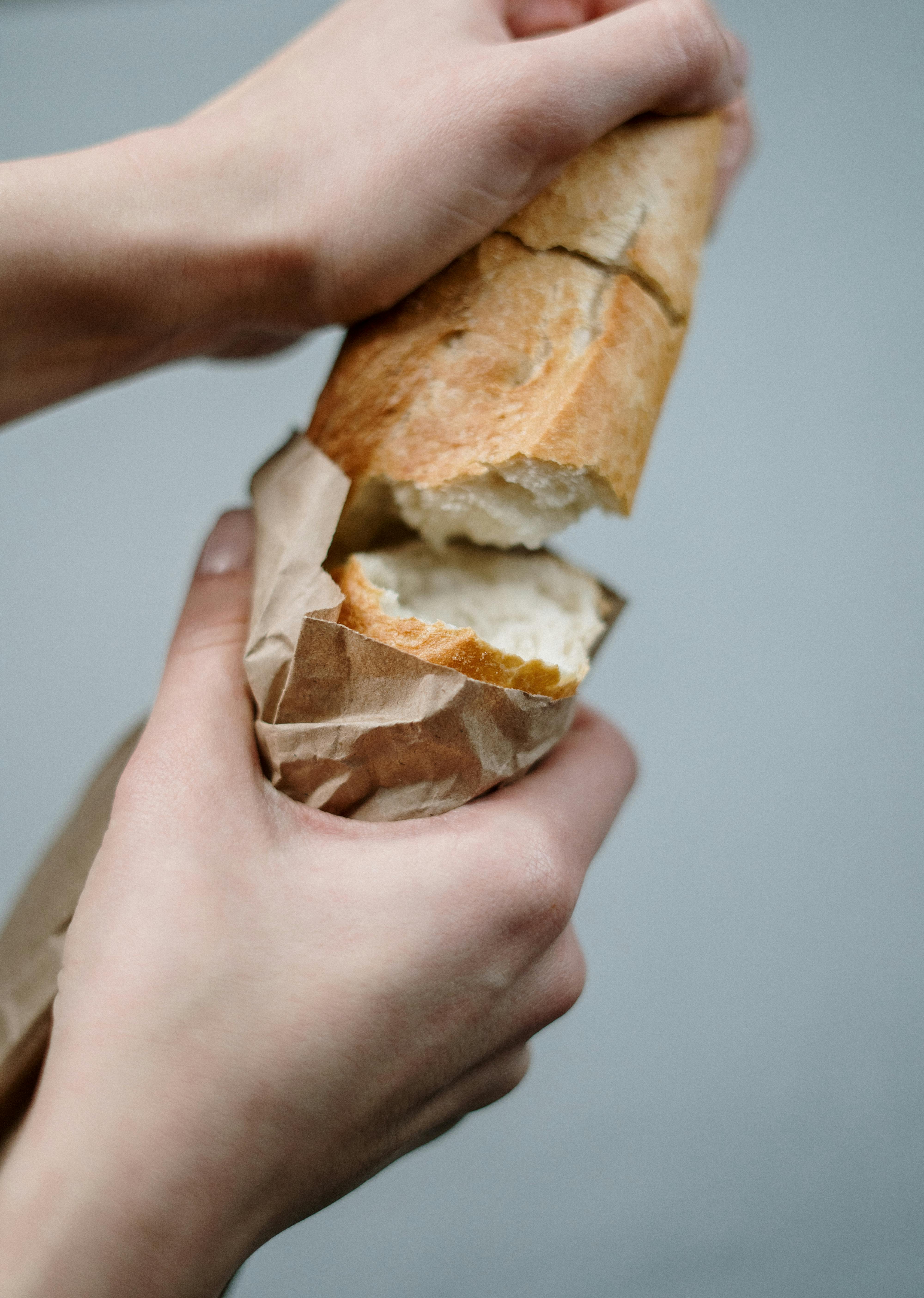 Person Holding Bread · Free Stock Photo