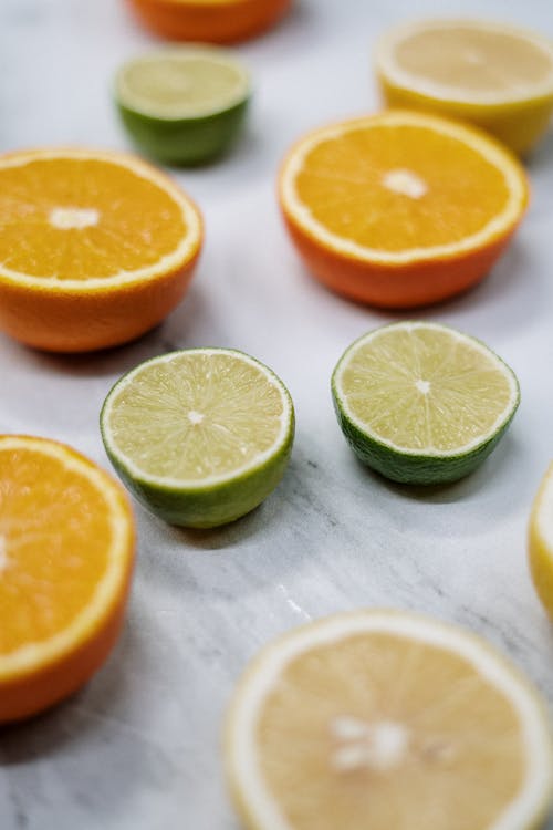 Sliced Citrus Fruits