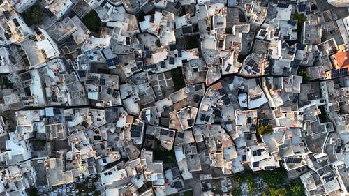 Free Stunning aerial perspective of densely packed rooftops in Tartus, Syria, showcasing urban residential architecture. Stock Photo