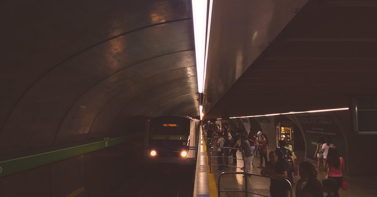 Free stock photo of lights, metro, peoples