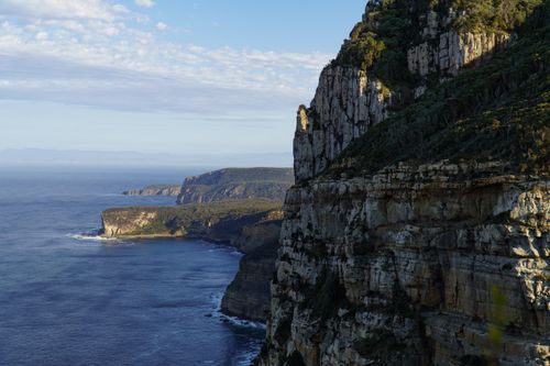 Free Stunning view of Cape Raoul cliffs and coastline, Tasmania, Australia. Stock Photo