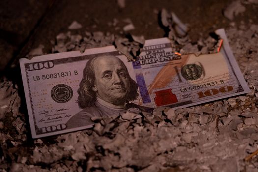burning money