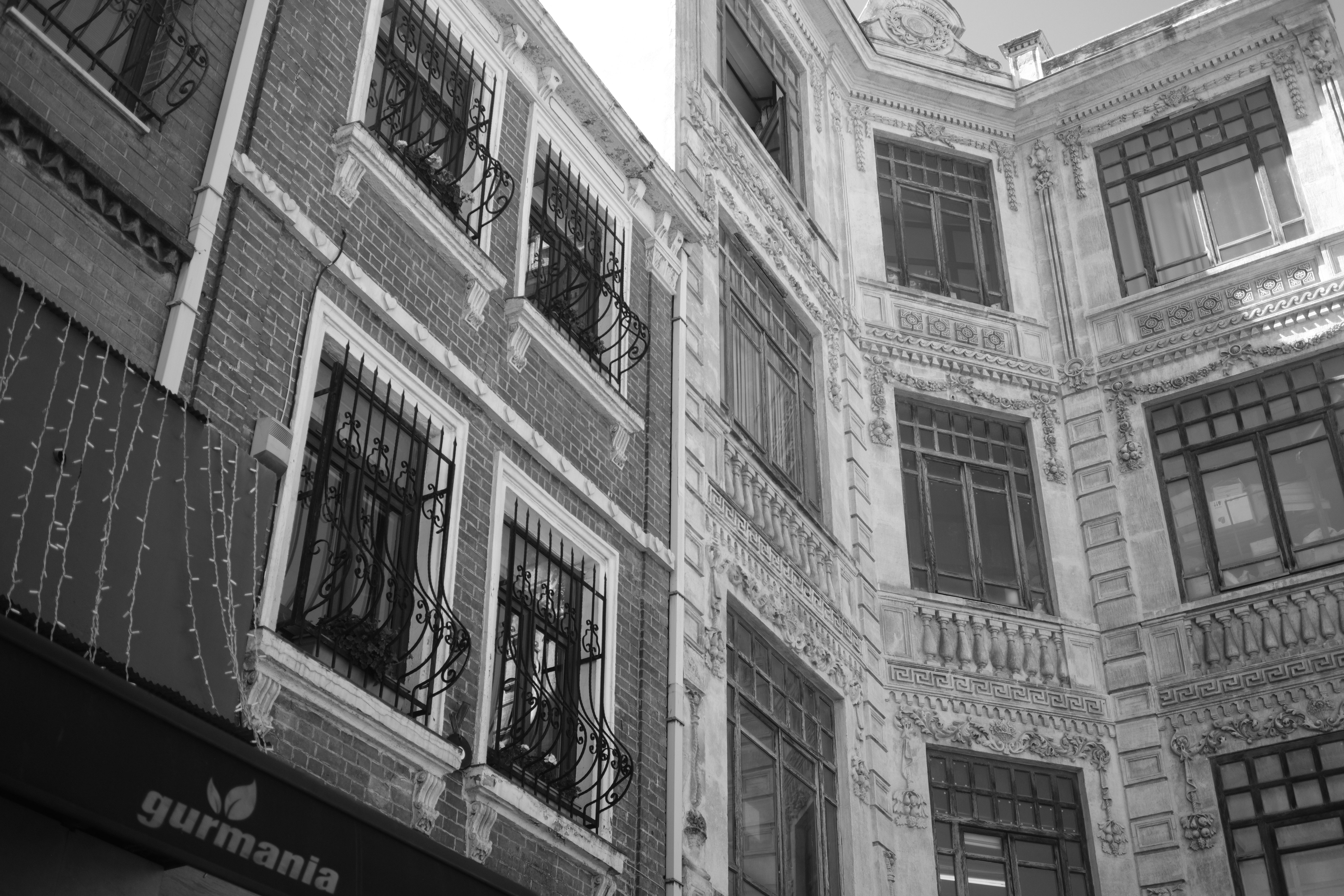 Historische Fassade mit Details
